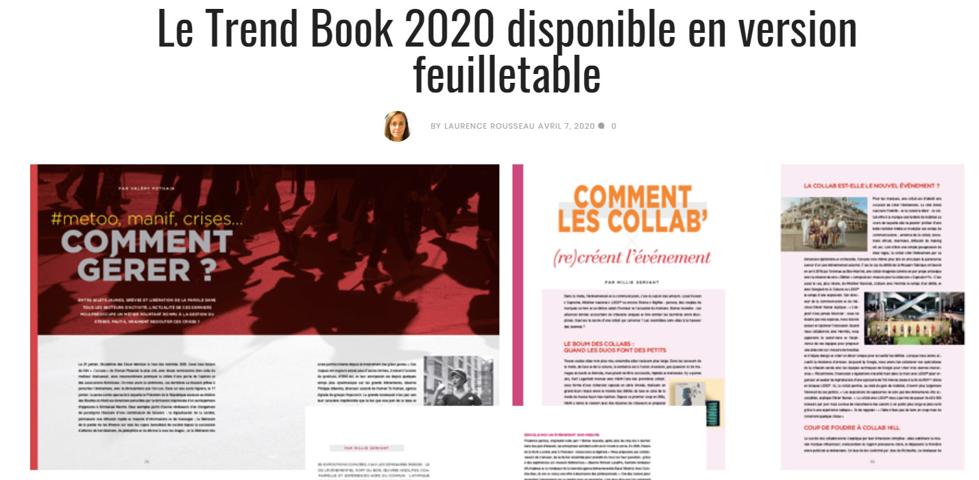 Meet in - Trend Book 2020