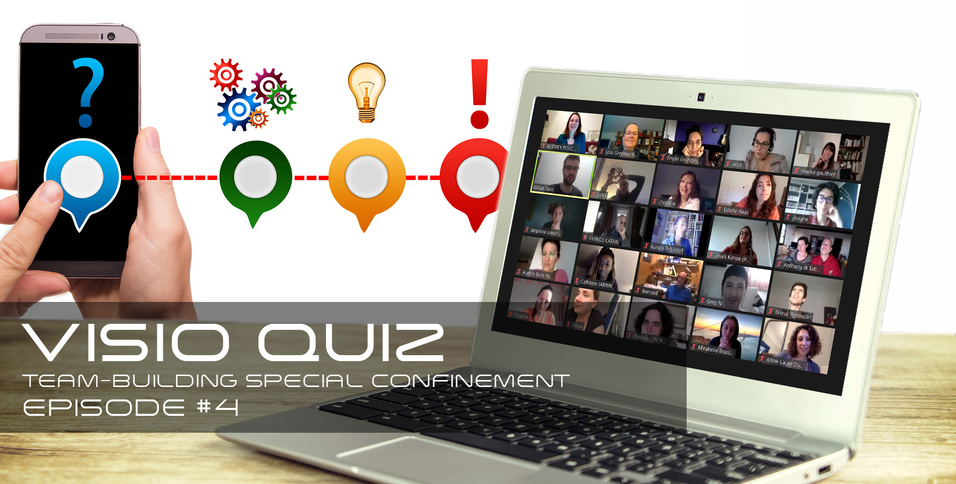 Visio Quiz - quiz en visio à distance ou en présentiel